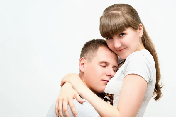 Uomo e donna. Coppia innamorata — Foto Stock