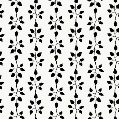 Dikensiz çiçek deseni, tasarım tekstili, duvar kağıdı ve zanaat için el yapımı elementler bırakır