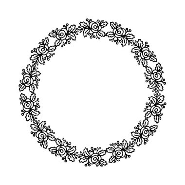 Kusursuz desen. El yapımı, etnik, çiçekli, retro, karalama, vektör, tasarım elementi. Boyama kitabı için desen