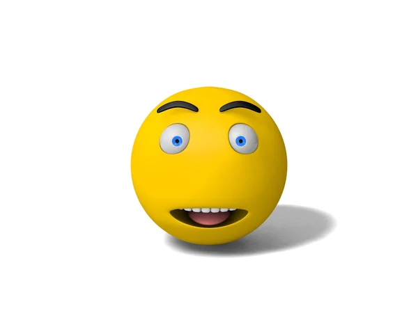 3D-Smiley — Stockfoto