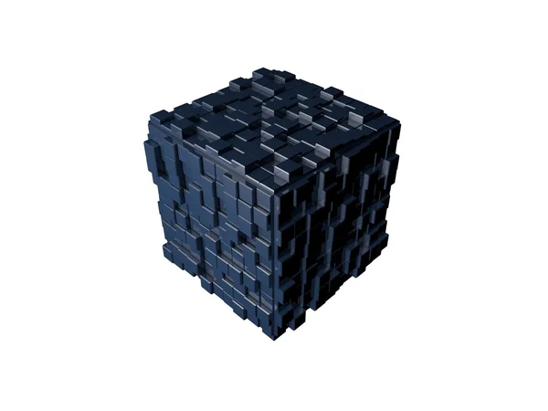立方体 — 图库照片