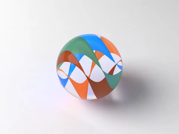 Marble ball — Stock Photo, Image