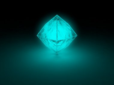 Glowing crystal clipart