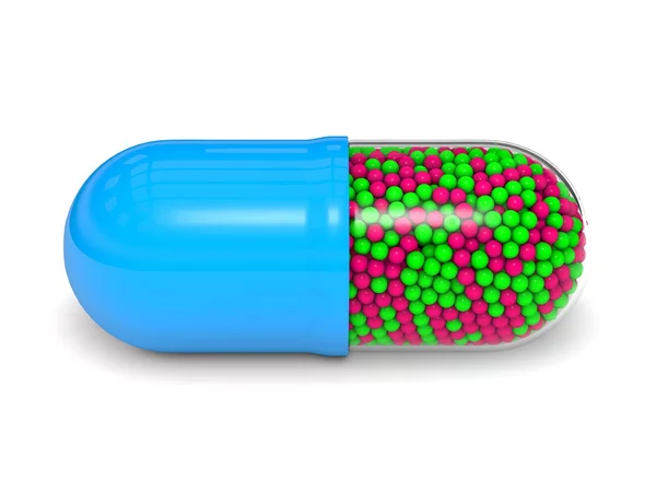 3D tobolka pill. — Stock fotografie