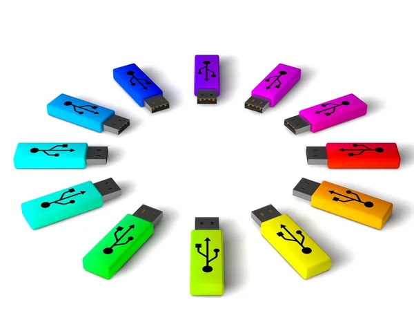 USB-Sticks — Stockfoto