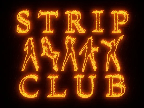 Strip bar vägg — Stockfoto