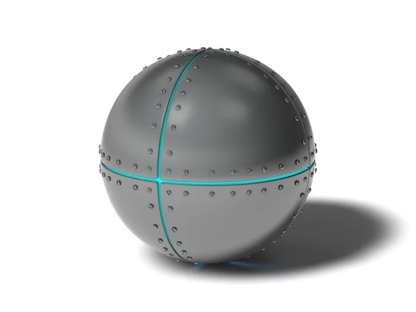 Iron ball — Stock Photo, Image