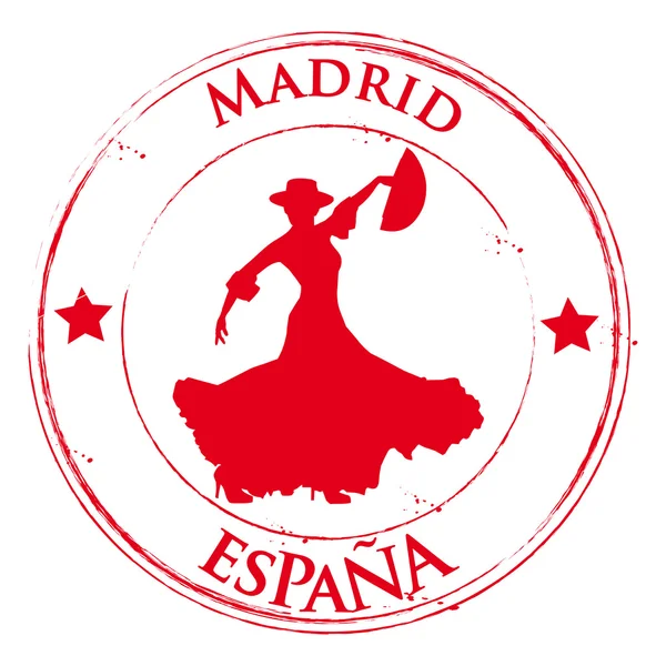 Hiszpania - Madryt Ilustracja Stockowa