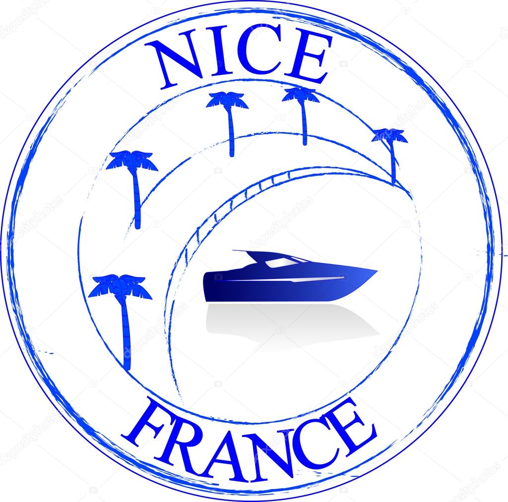 Stamp Nice France