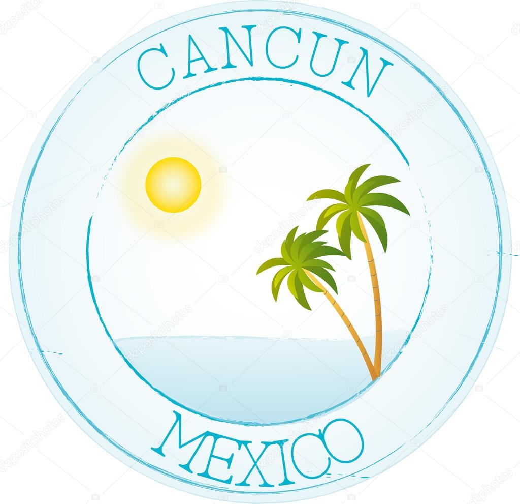 Stamp Cancun