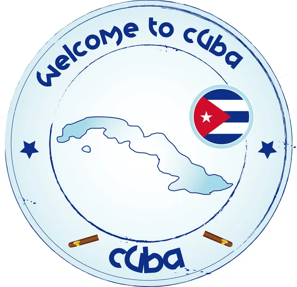 Welcome to Cuba — Stock Vector
