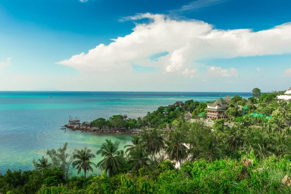 Tropic island view — Stock Photo, Image