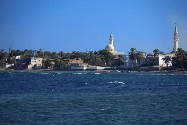 Dahab, Mısır deniz manzarası, deniz tatili.