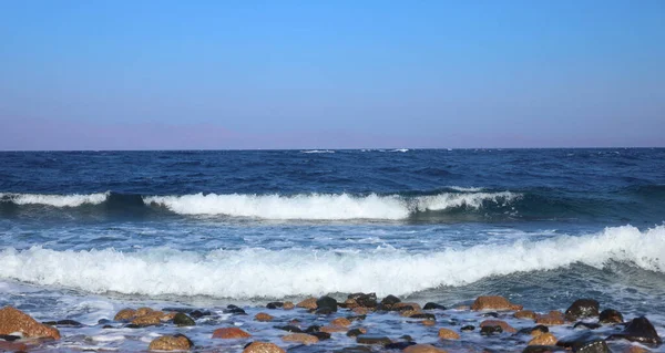 Moře Moře Modrá Obloha Přímořská Dovolená — Stock fotografie