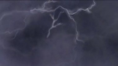 bulutlar şimşek