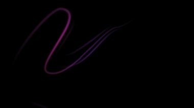 neon soyut hareket hat