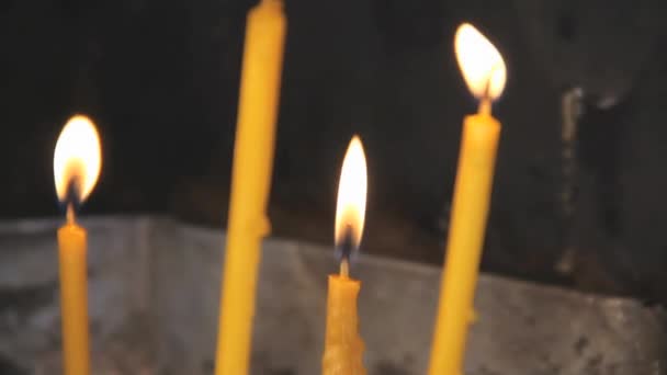 Bougie de cire orthodoxe 