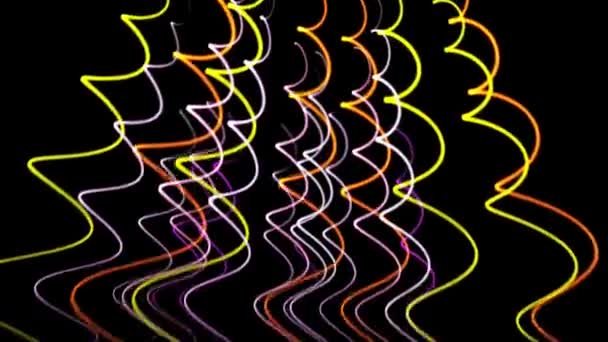 Kolor spirala party celebration — Wideo stockowe