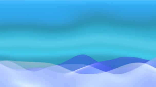 Abstract wave background sky — Stock Video