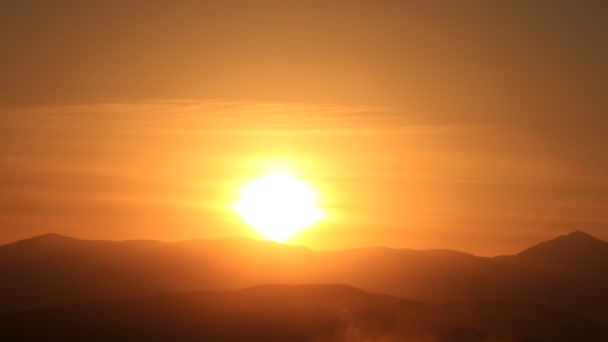 Sonnenuntergang — Stockvideo