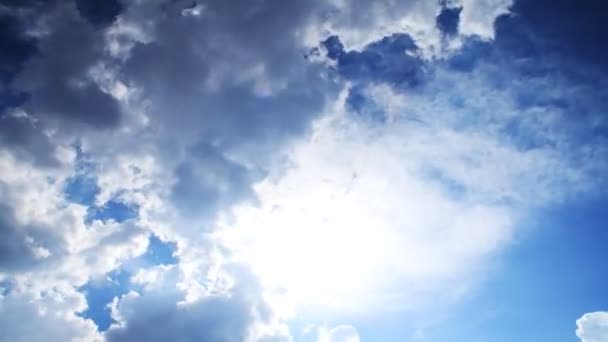 Klarer Himmel — Stockvideo