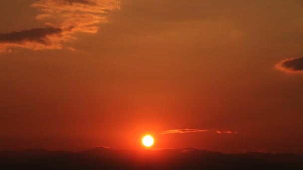 Sonnenuntergang — Stockvideo