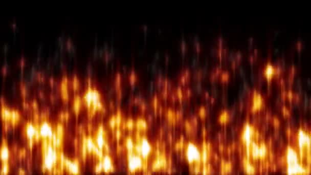 Abstract Fiamma di fuoco — Video Stock