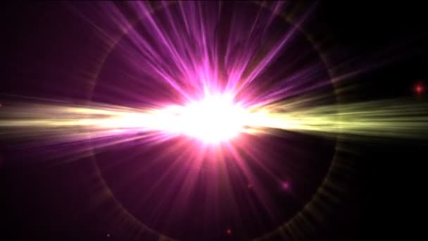 Étoile abstraite dans l'espace 