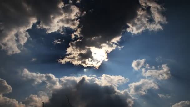 Klarer Himmel — Stockvideo