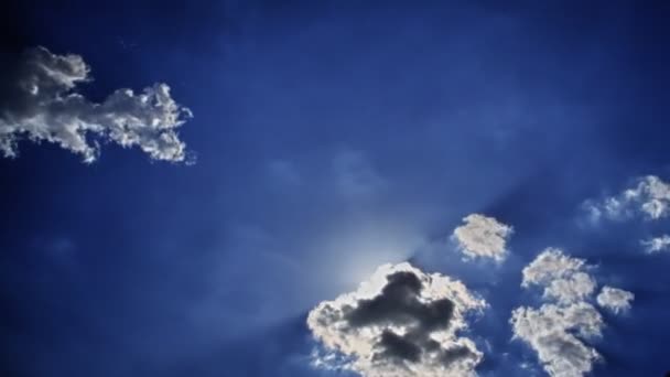 Klarer Himmel — Stockvideo