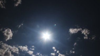 doğal zaman atlamalı berrak gökyüzü