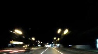 Şehir trafik zaman atlamalı
