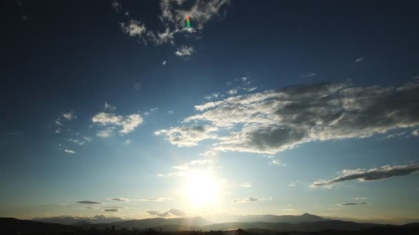 Atardecer lapso de tiempo — Vídeo de stock