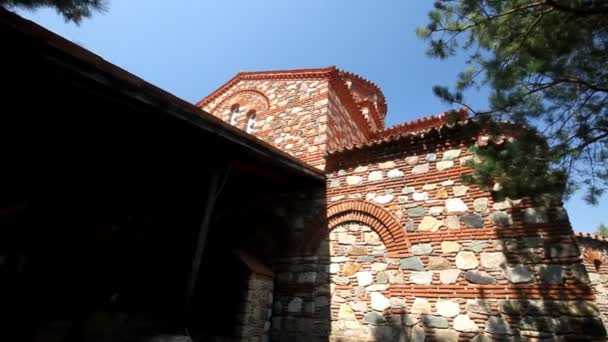 Iglesia ortodoxa bizantina — Vídeo de stock