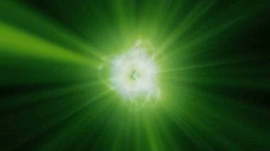 radyoaktif atom shinning