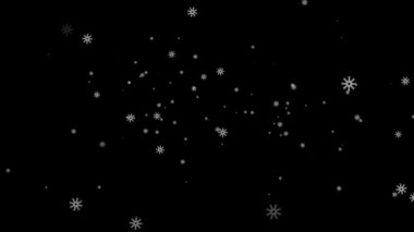 kar tanesi düşme aşağı