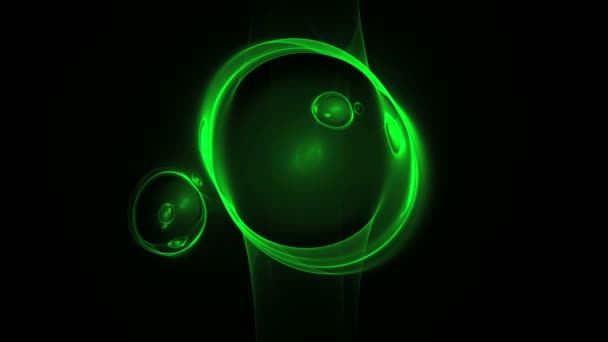 Atom cząsteczka komórki — Wideo stockowe