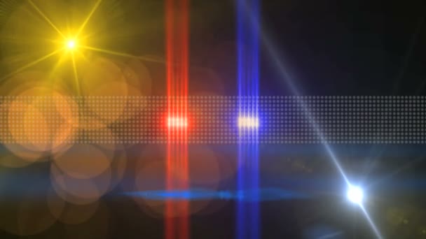 animation flare lentille abstraite 