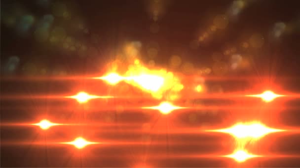 Luz abstrata na animação espacial — Vídeo de Stock