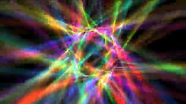 Στάδιο χρώμα του φωτός λέιζερ — Αρχείο Βίντεο