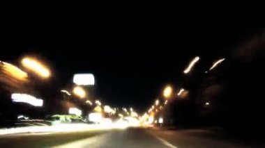 Şehir trafik zaman atlamalı