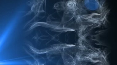 soyut duman ray parçacık animasyon
