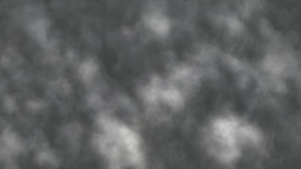 Dramatische abstracte wolken textuur — Stockvideo