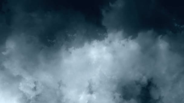 abstrait nuages bleus animation 