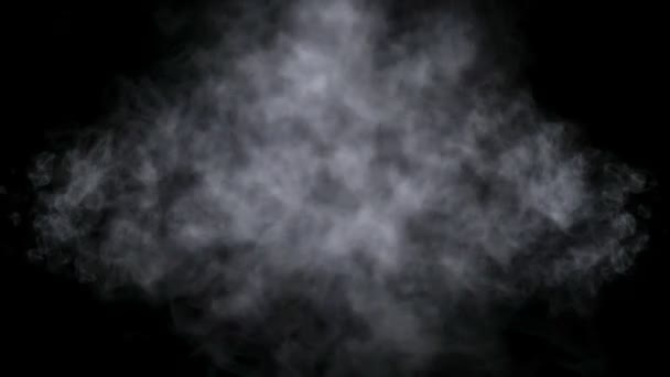 추상 연기 구름 입자 — 비디오