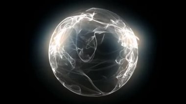 renk küre parçacık animasyon