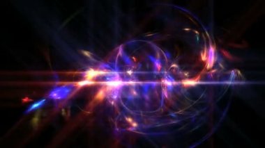 soyut yer galaksiye animasyon