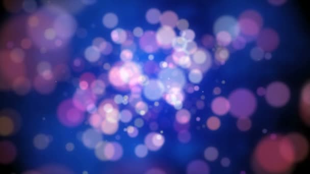 cercle abstrait taches animation couleur 