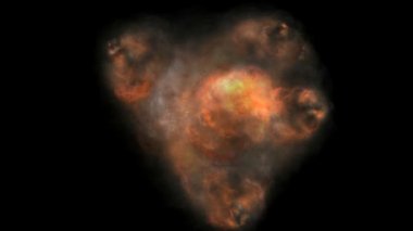 büyük patlama yangın