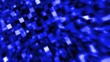 parlayan kareler mavi